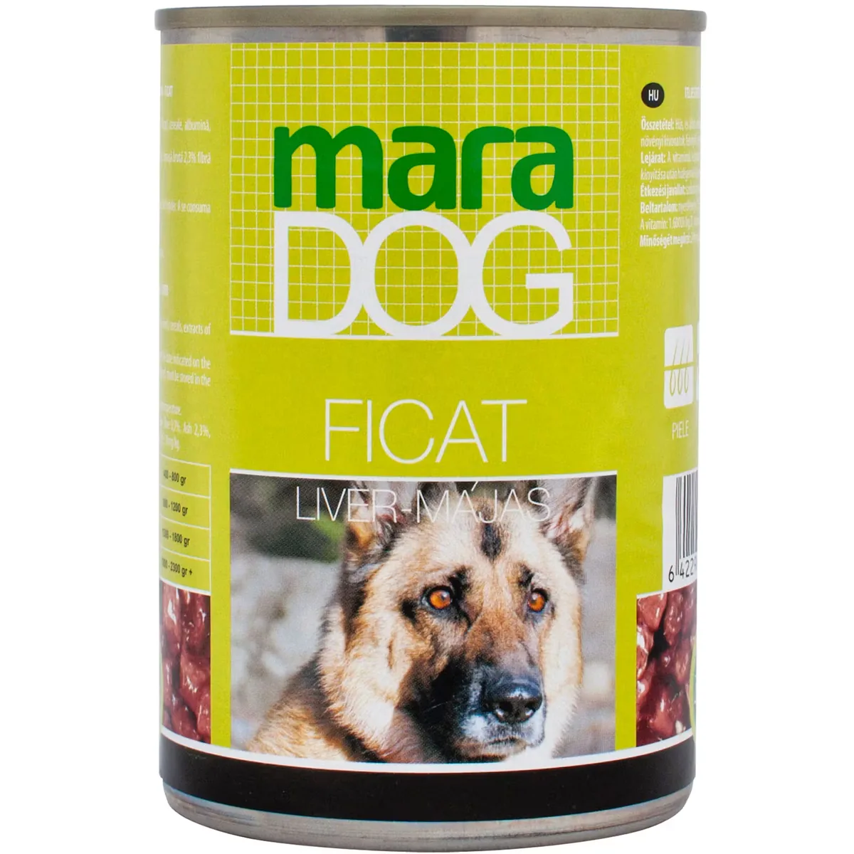 Conserva pentru Câini Maravet Maradog Ficat 415g