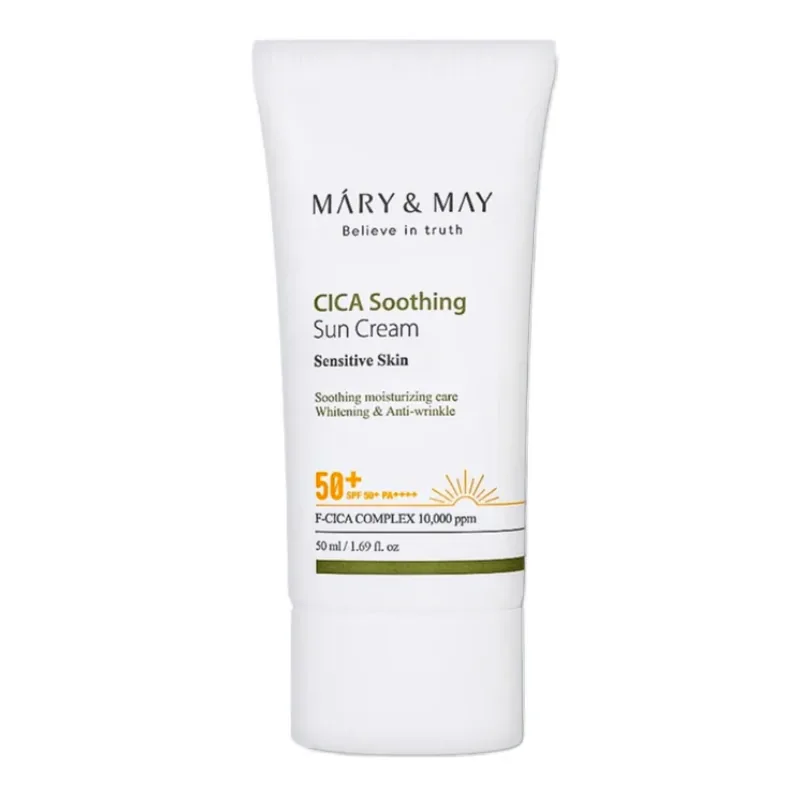 Mary and May CICA Soothing Sun Cream SPF50+ PA++++ 50ml