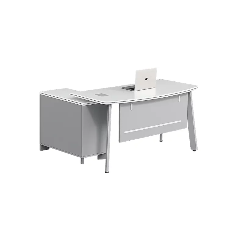 Birou Velaris 1600x1400x750mm cu Dulap Lateral