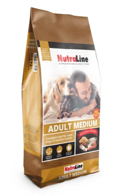 Hrana pentru Caini Nutraline Adult Medium 12.5kg Pui