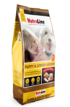 Hrana Uscata pentru Catei Nutraline Puppy & Junior Medium 12.5kg