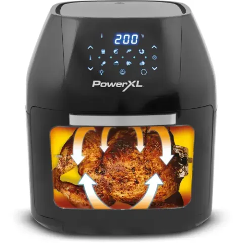 MediaShop Power AirFryer 9 in 1 9L Negru