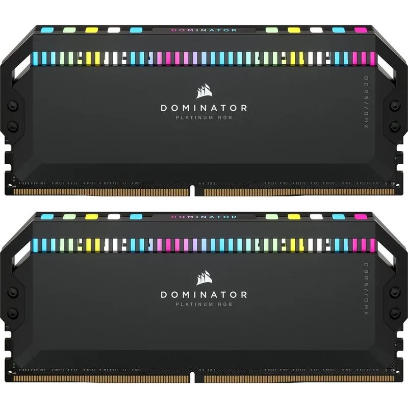 Corsair DOMINATOR PLATINUM XMP 3.0 32GB (2x16GB) 6400MT/s CL32 RGB Negru