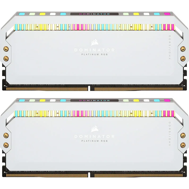 Corsair Dominator Platinum RGB 32GB 2x16GB 5200MHz CL40 Dual Channel Kit White