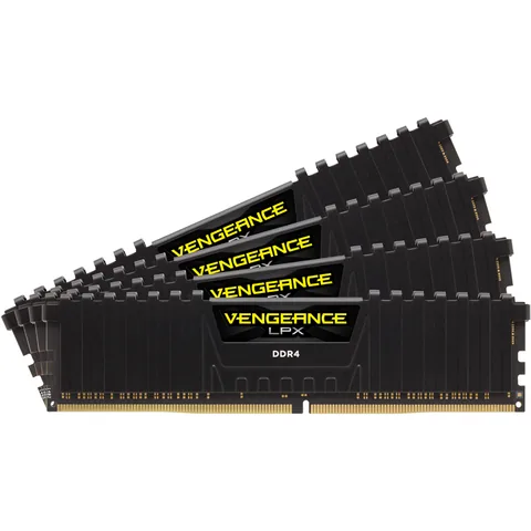 Corsair Vengeance LPX 64GB DDR4 3200MHz CL16 Quad Channel Kit Negru