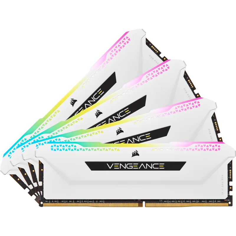 Corsair Vengeance RGB PRO SL 64GB (4x16GB) 3200MHz CL16 Alb