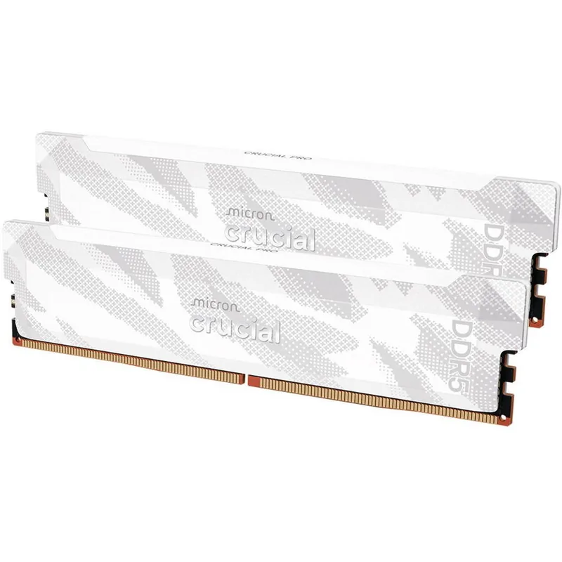Crucial Pro DDR5-6400 32GB Kit 2x16GB UDIMM CL32 Alb