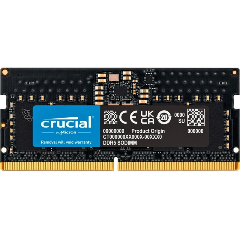 Crucial 8GB DDR5-5600MHz SO-DIMM CL46