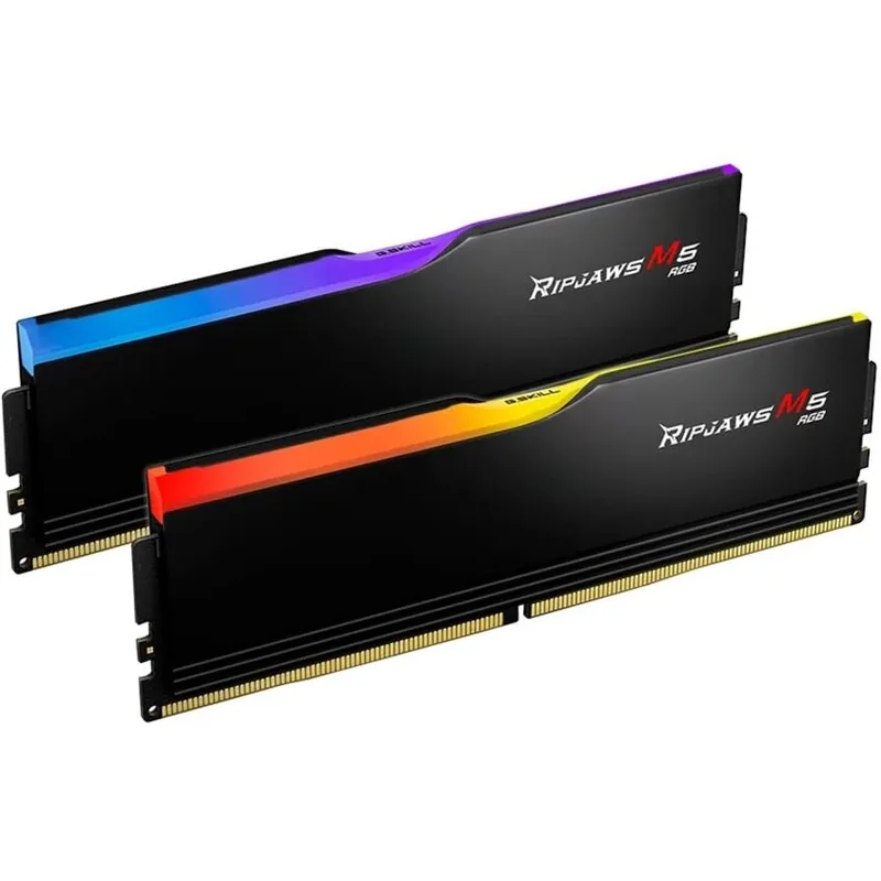 G.Skill Ripjaws M5 RGB 64GB DDR5 6000Mhz CL32 Dual Channel Kit Negru