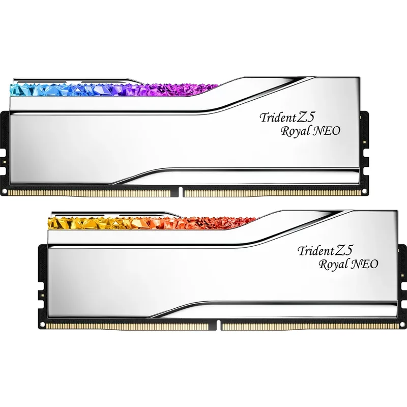 G.SKILL Trident Z5 Royal NEO RGB 32GB DDR5-8000MHz CL38 AMD EXPO Silver