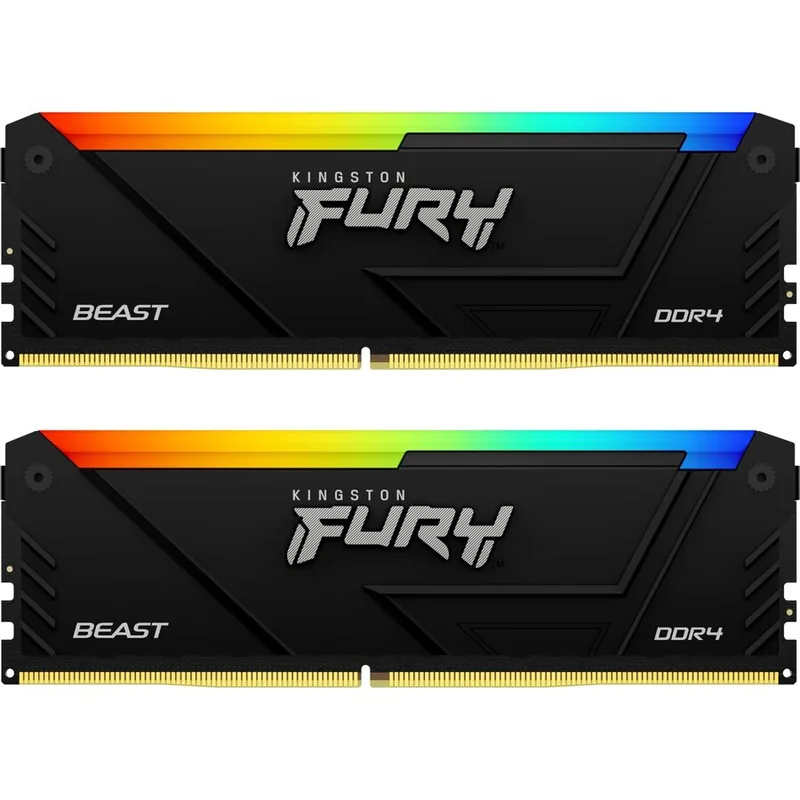 Kingston Fury Beast 32GB (2x16GB) DDR4 3600MHz RGB
