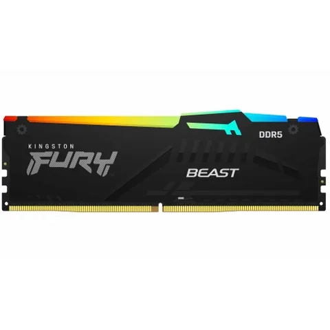 Kingston FURY Beast RGB 64GB (2x32GB) DDR5 6000MHz CL36 Dual Channel Kit