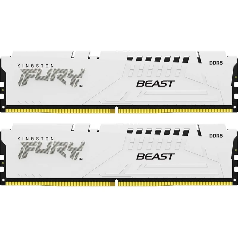 Kingston FURY Beast 32GB (2x16GB) DDR5 5600MHz CL36 White