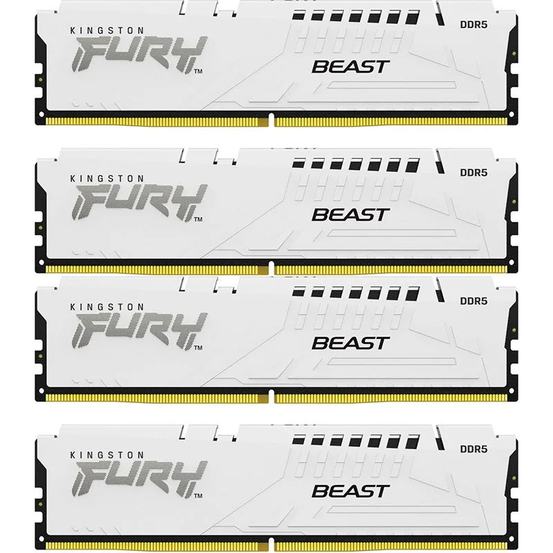 Kingston Fury Beast 64GB DDR5-6000MHz CL40 White
