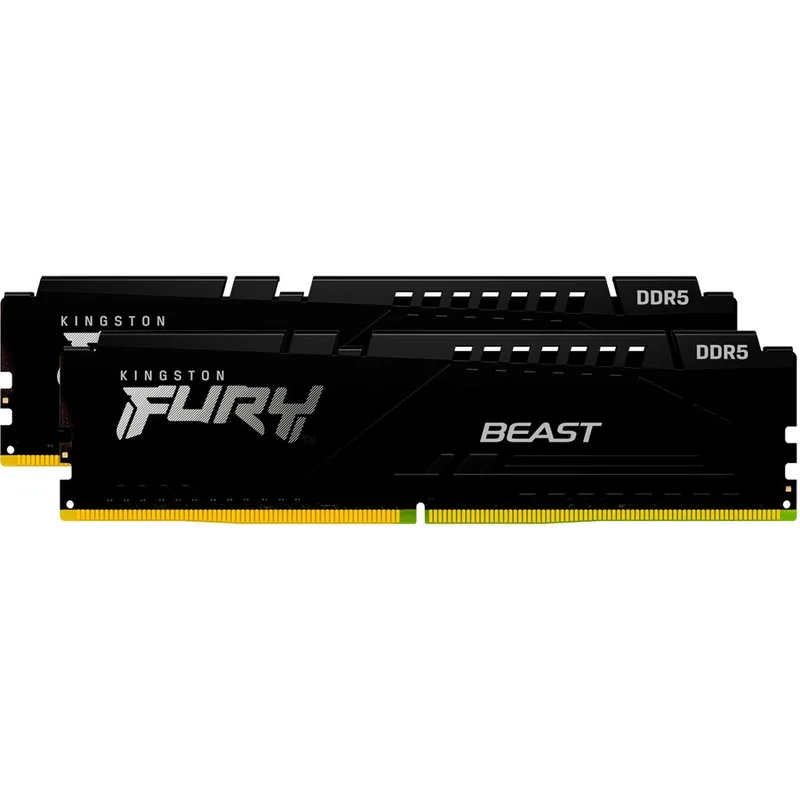 Kingston FURY Beast DDR5 32GB (2x16GB) 6000MHz CL30 Negru