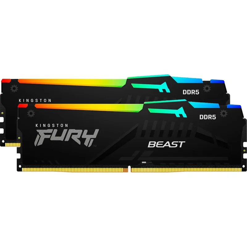 Kingston FURY Beast RGB 32GB 6000MHz CL30 Dual Channel Kit