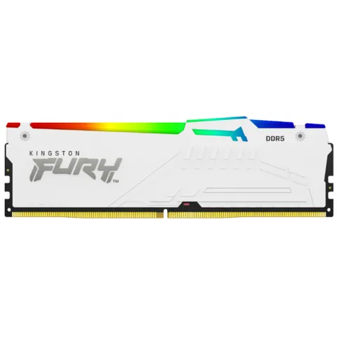 Kingston FURY Beast RGB White 16GB DDR5 6000MHz CL30