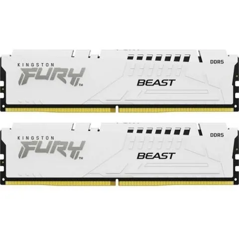 Kingston FURY Beast 32GB DDR5 6000MHz CL30 White Dual Channel Kit