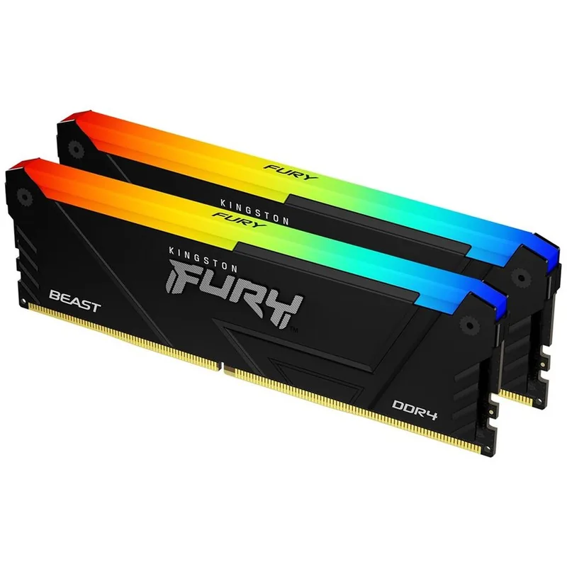Kingston FURY Beast RGB 32GB (2x16GB) DDR4 3600MHz CL18