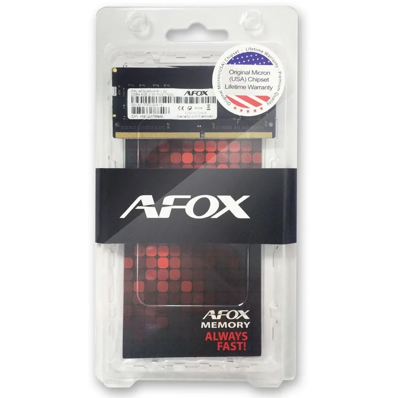AFOX AFSD48FK1P 8GB DDR4 2666MHz SO-DIMM
