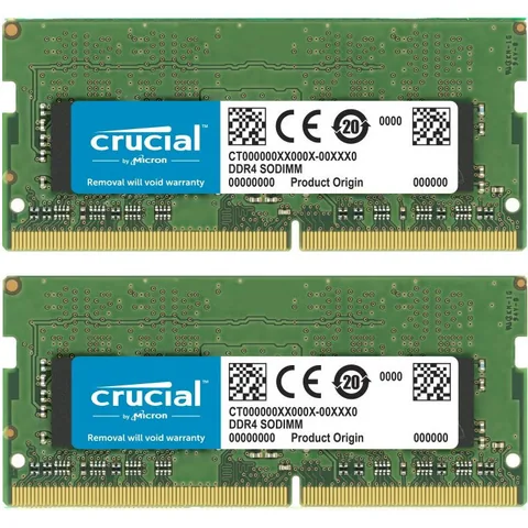 Crucial 32GB (2x16GB) DDR4-3200MHz CL22 Dual Channel SODIMM
