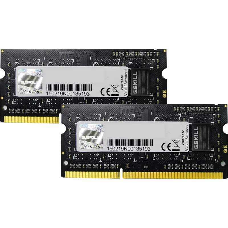 GSkill F3-1600C11D-16GSL 16GB Kit 2x8GB DDR3 1600MHz CL11 1.35V