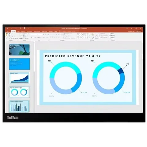 Lenovo ThinkVision M14d Negru