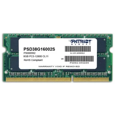 Patriot PC3-12800 8GB DDR3 1600MHz