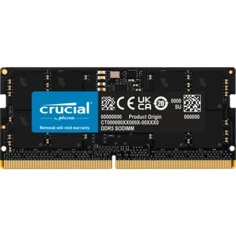 Memorie RAM Laptop Crucial 16GB DDR5 5600MHz CL46
