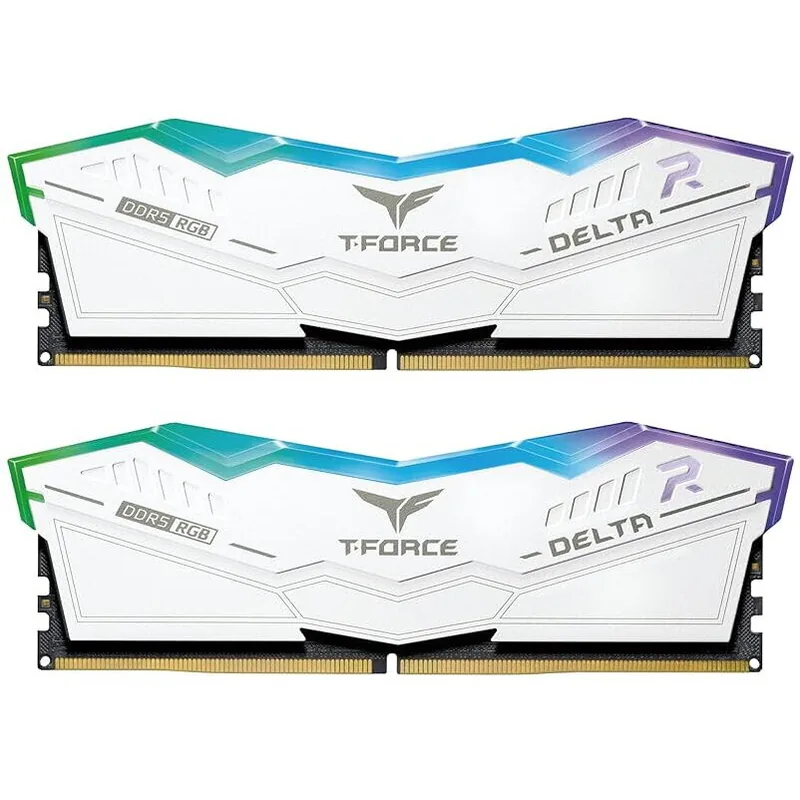 Team Group Delta RGB DDR5 32GB (2x16GB) 6000MHz CL30 Alb