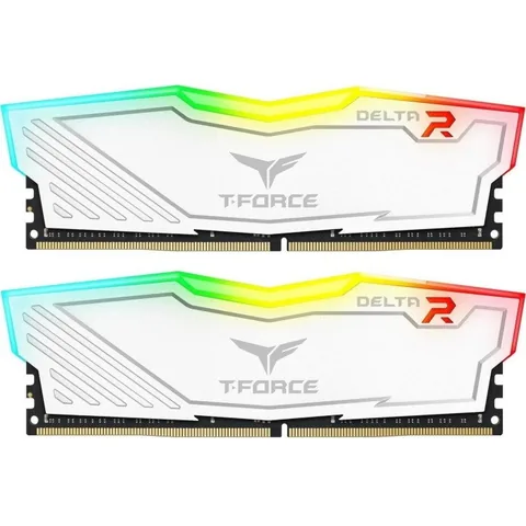 Team Group Delta RGB White K2 16GB DDR4 3600MHz CL18