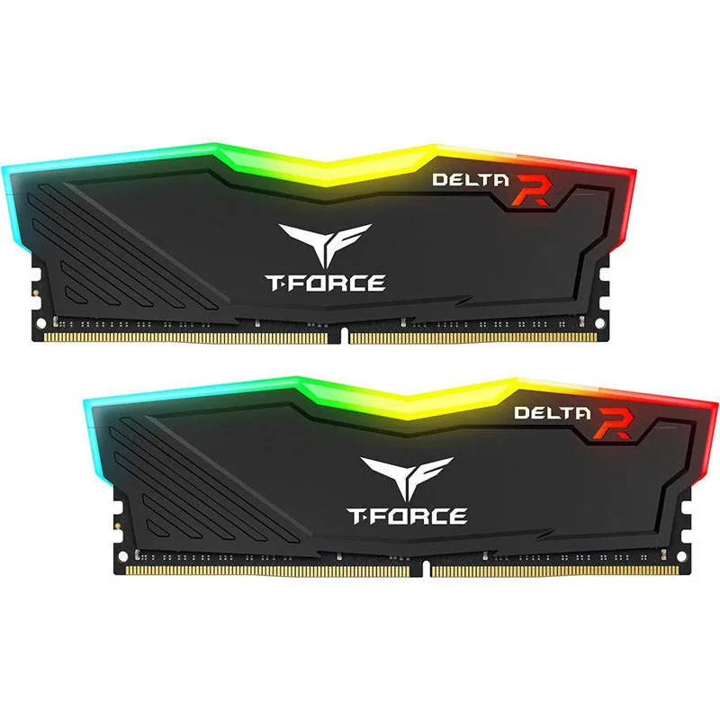 TeamGroup T-Force Delta RGB 16GB 2x8GB DDR4 3600MHz CL18 Negru