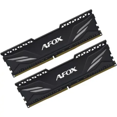 Memorii Afox Gaming 16GB 3200MHz CL16 Dual Channel Kit Negru
