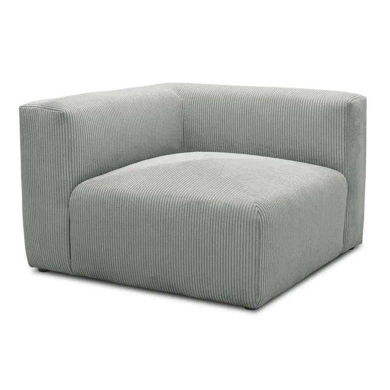 MID.YOU Canapea Modulara Textil Gri Deschis