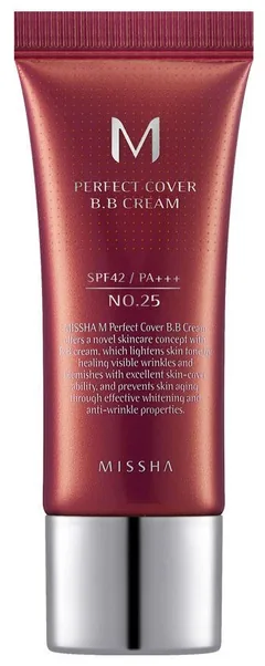 BB Crema de Față Missha 25 Warm Beige SPF42 20ml