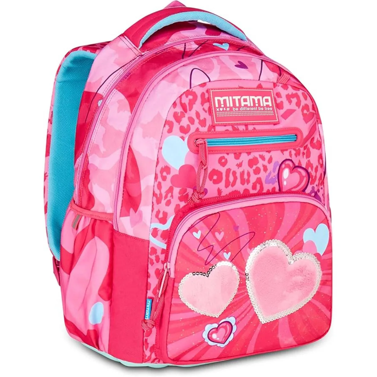 Mitama New Plus 30L 3 Compartimente Furry Pink