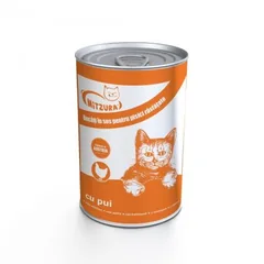 Conserva pentru Pisici Mitzura Pui 415g