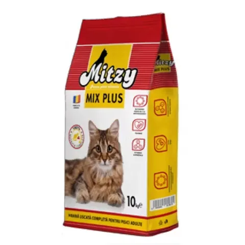 Hrana Uscata pentru Pisici Mitzy Mix Plus 10kg