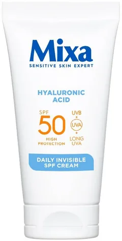 Crema de Protectie Solara Mixa Cu Acid Hialuronic SPF50 50ml