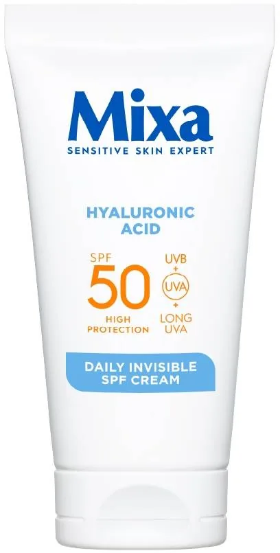 Crema de Protectie Solara Mixa Cu Acid Hialuronic SPF50 50ml