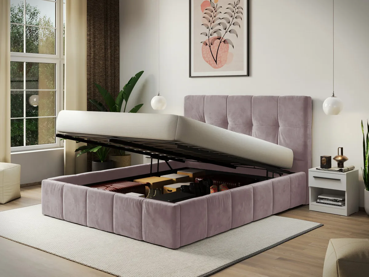 Mobidea Axis Flamingo Velluto 14 160x200 29300