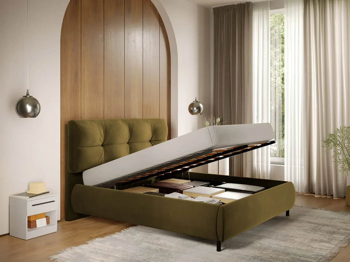 Mobidea Ramses 180x200 Verde Somiera Rabatabila