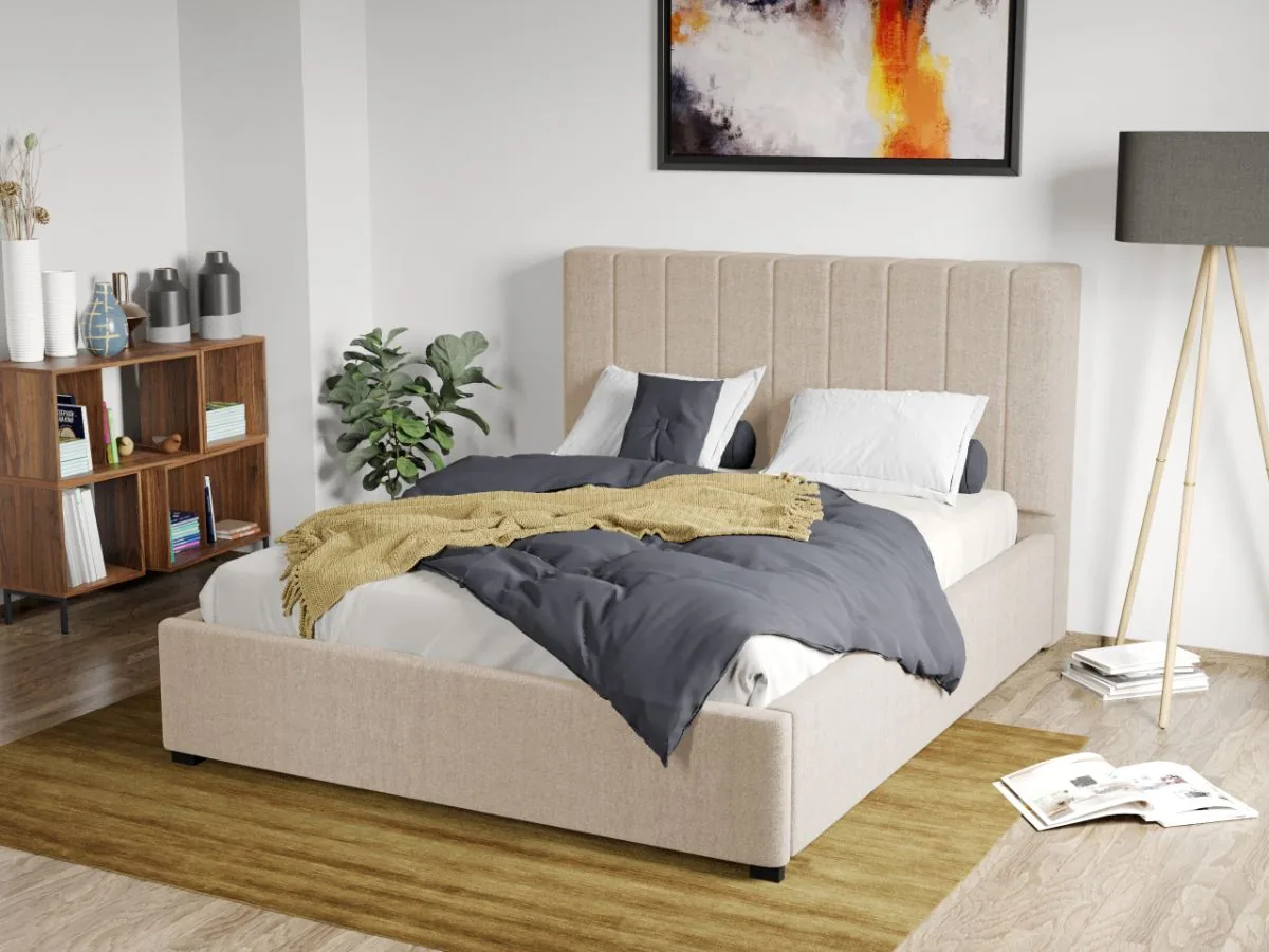 Mobila Laguna Adam Falcone 102 140x200 Cu Somiera Fixa Bej