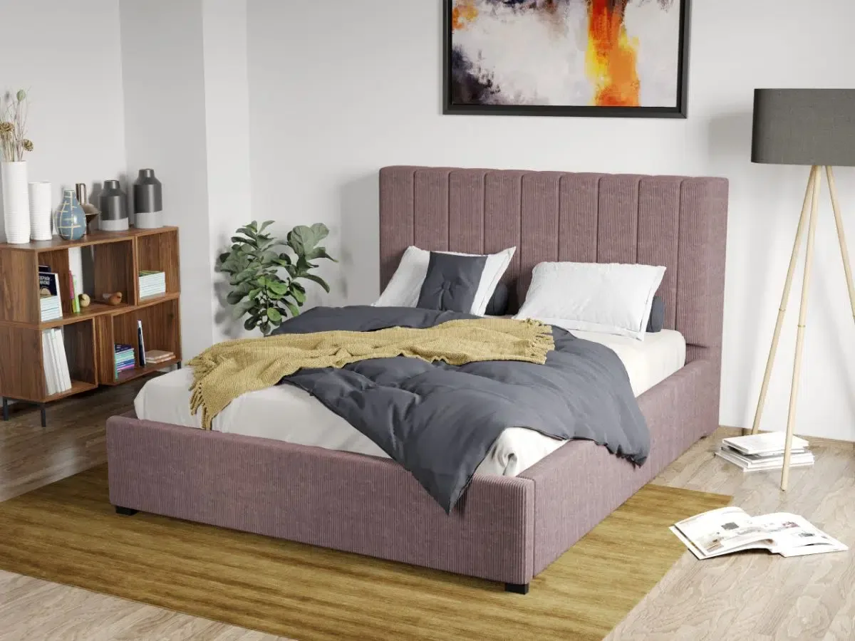 Mobila Laguna Adam Poso 27 Somiera Fixa Roz 180x200