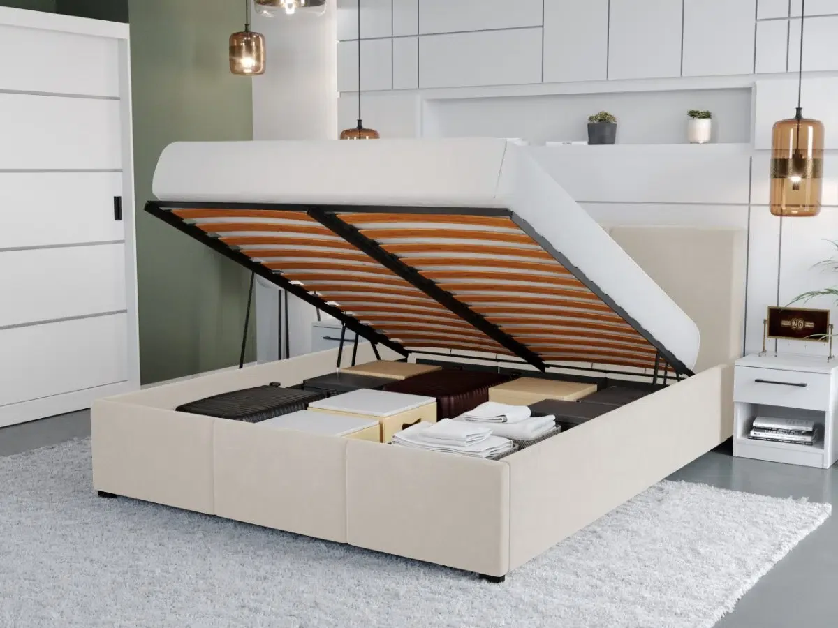 Mobila Laguna Avelis Swing 1 180x200 Crem