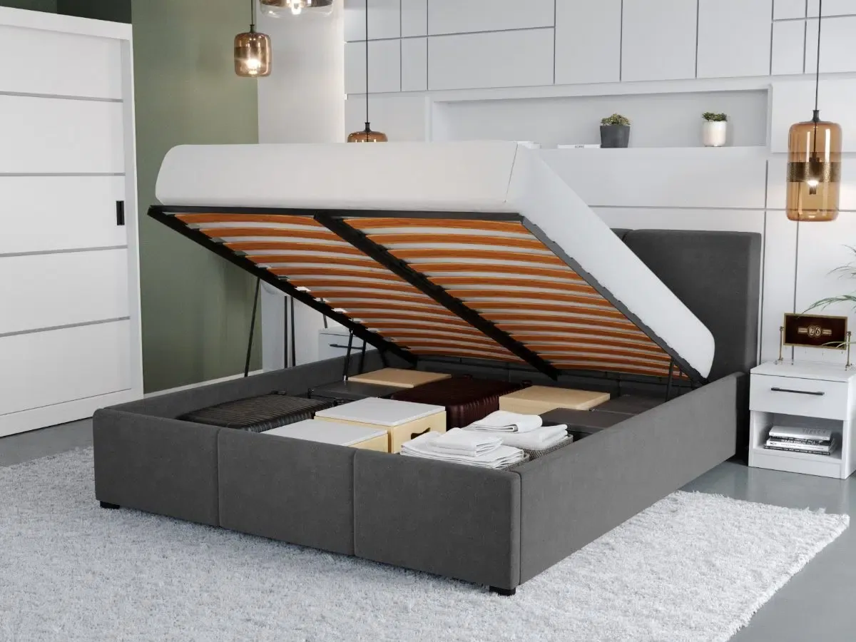 Mobila Laguna Avelis Swing 19 180x200 Gri Antracit 267543