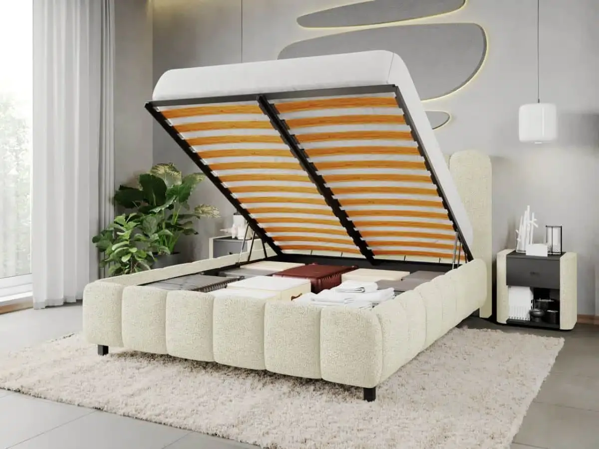 Mobila Laguna Bari 180x200 Alb Coral 15