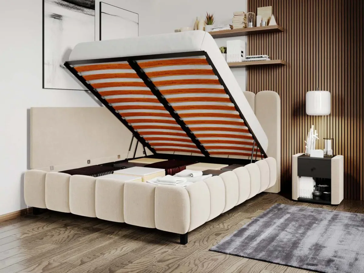 Mobila Laguna Bari Crem Velluto 2 160x200cm