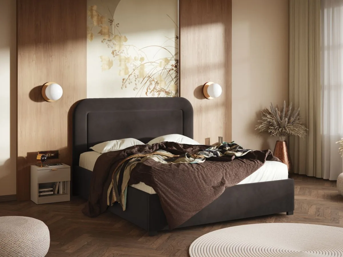 Mobila Laguna Belesa 180x200 Maro Velluto 6