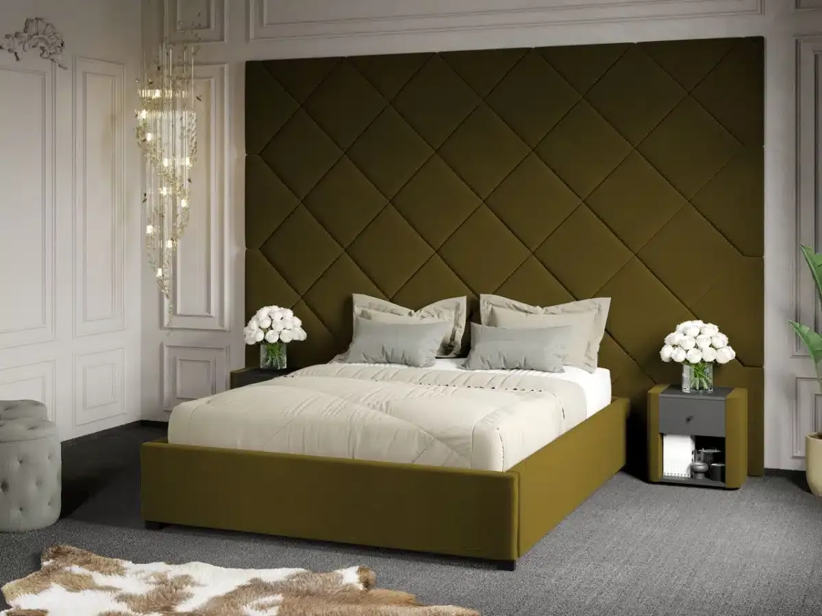 Mobila Laguna Dubai C3 180x200 Verde Velluto 35